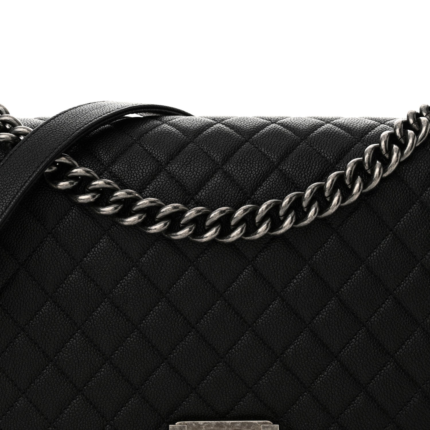 Chanel Caviar Quilted New Medium Boy Flap Black 8 of 11