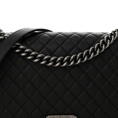 Chanel Caviar Quilted New Medium Boy Flap Black 8 of 11