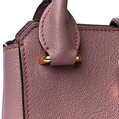 Burberry Soft Grain Calfskin Small Buckle Tote Dusty Pink 12 of 16