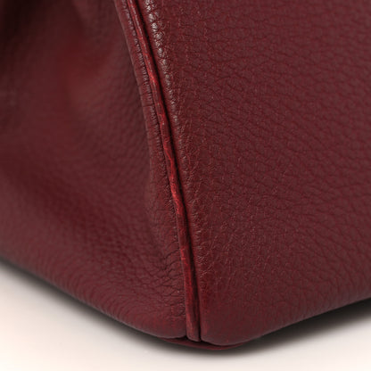 Hermes Fjord BIRKIN 30 Rouge H 14 of 14