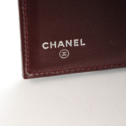 Chanel Lambskin Quilted Large Flap Wallet Black 6 of 8