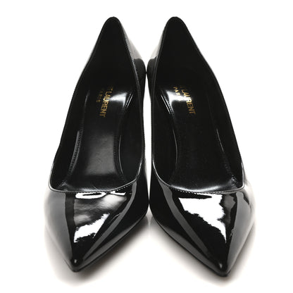 Saint Laurent Patent Opyum 85 Pumps 38 Black 3 of 8