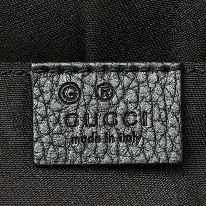 Gucci Nylon Monogram Fanny Pack Belt Bag Black 6 of 10