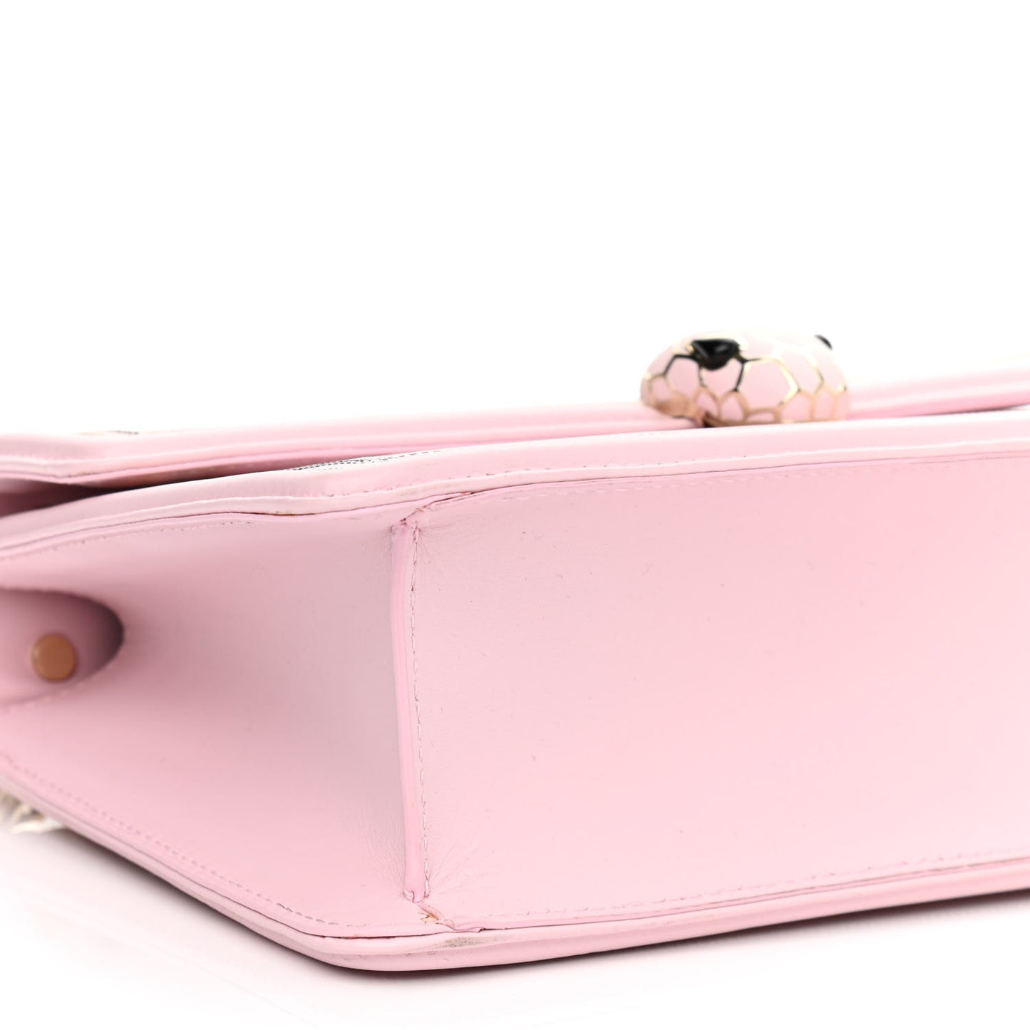 Calfskin Serpenti In Love Forever Crossbody Bag Pink