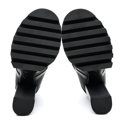 Louis Vuitton Suede Calfskin Monogram Star Trail Ankle Boots 39 Black 5 of 8