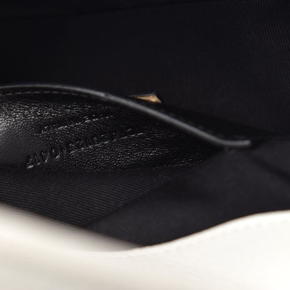 Saint Laurent Sheepskin Tri-Quilt Monogram Medium College Bag Dove White 7 of 14