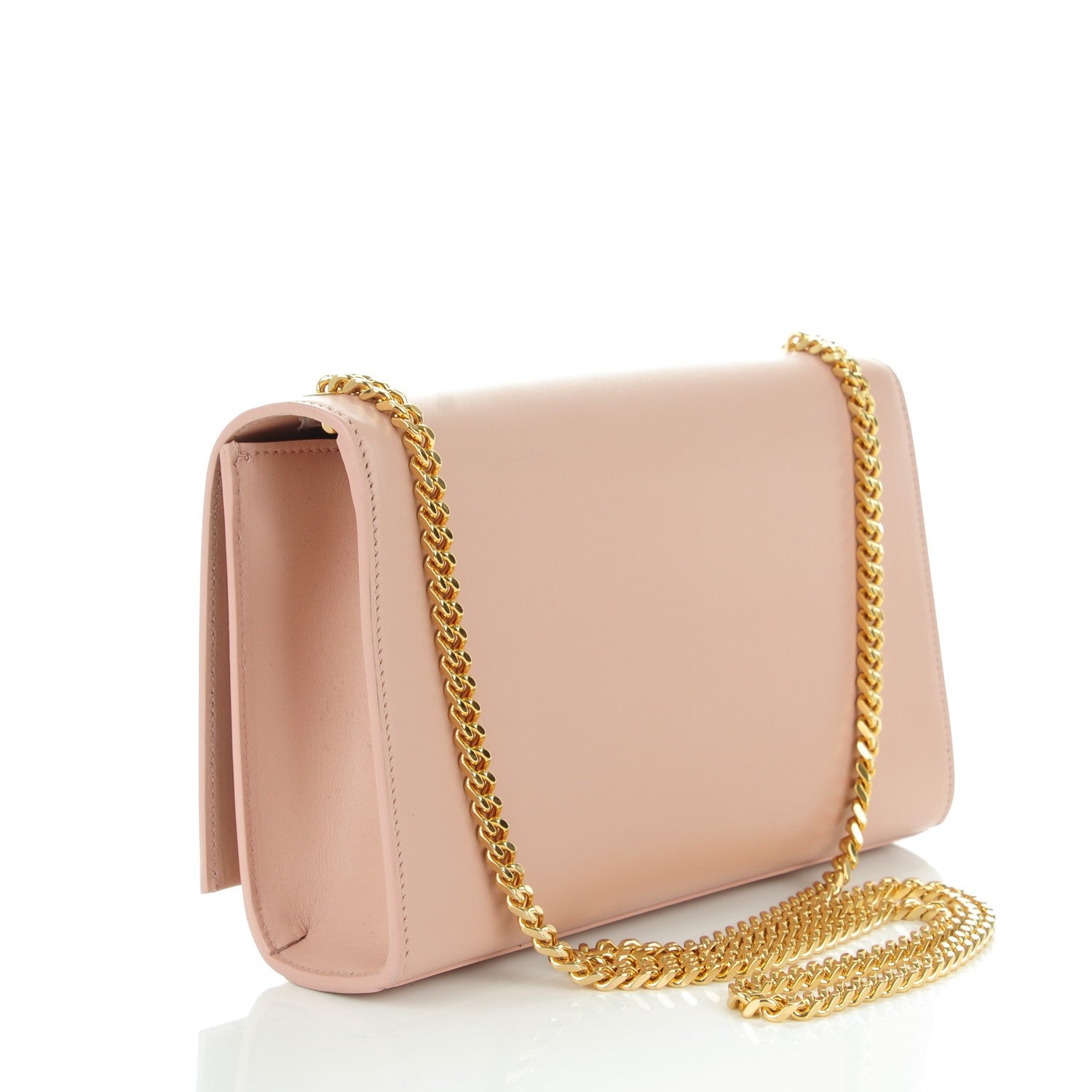 Saint Laurent Smooth Calfskin Medium Classic Monogram Kate Tassel Satchel Pink 3 of 7