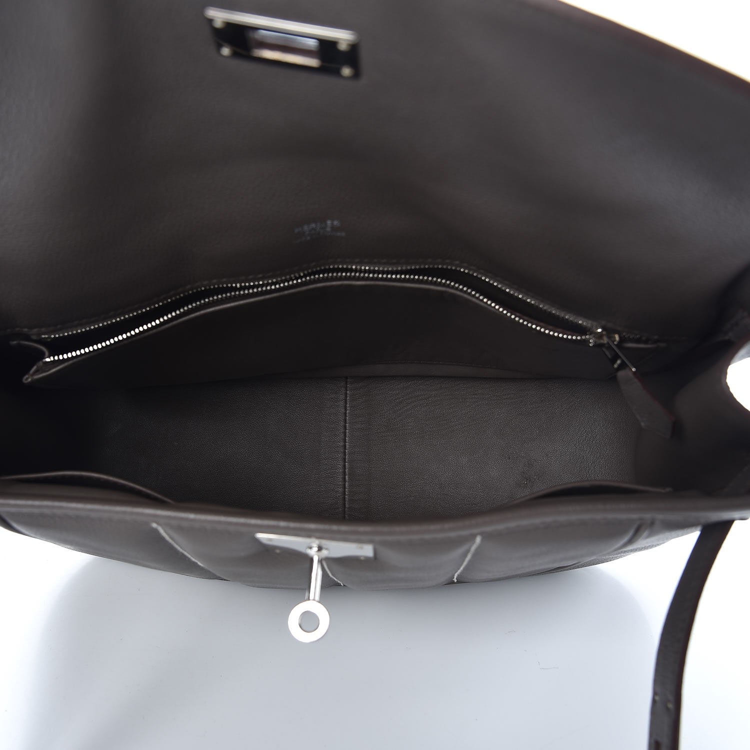 Hermes Evercolor Sac Berline 28 Etain 5 of 11