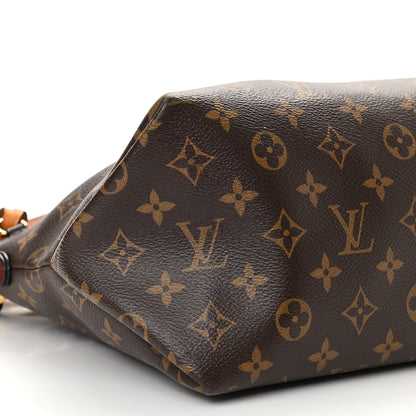 Louis Vuitton Monogram Beaubourg Hobo Mini Bordeaux Red Peach Safran Blue Jean Blue 8 of 12