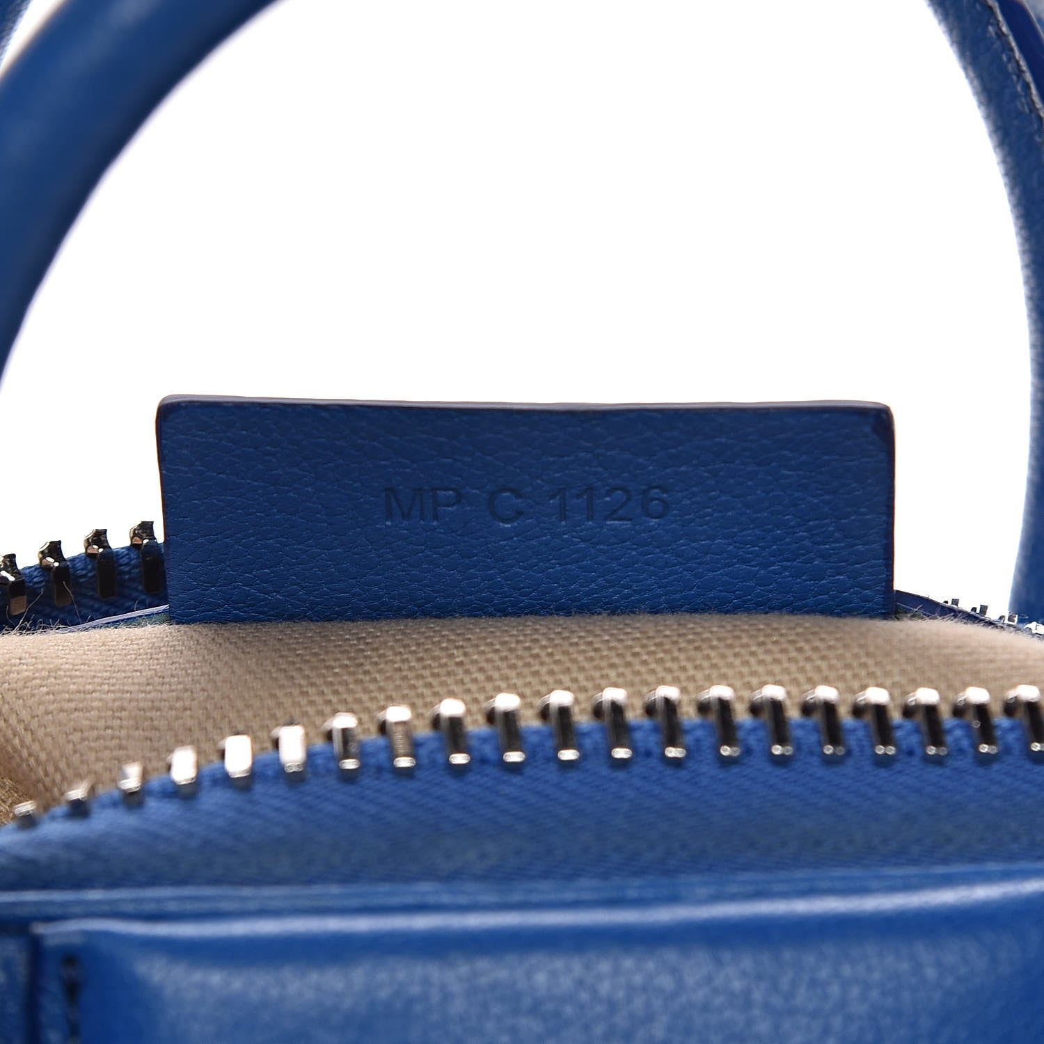 Givenchy Sugar Goatskin Mini Antigona Indigo Blue 7 of 20