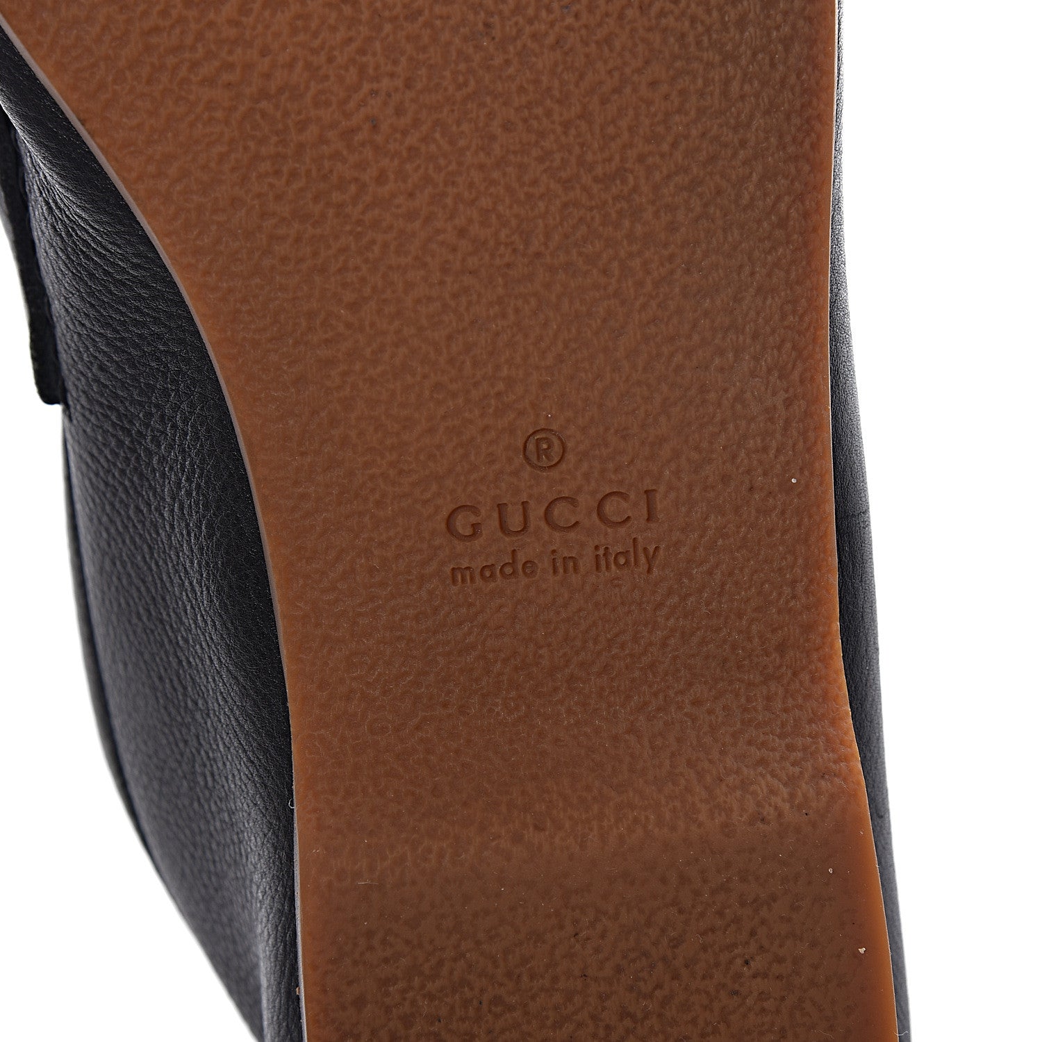 Gucci Calfskin Mens Web Loafers 12 Black 6 of 9
