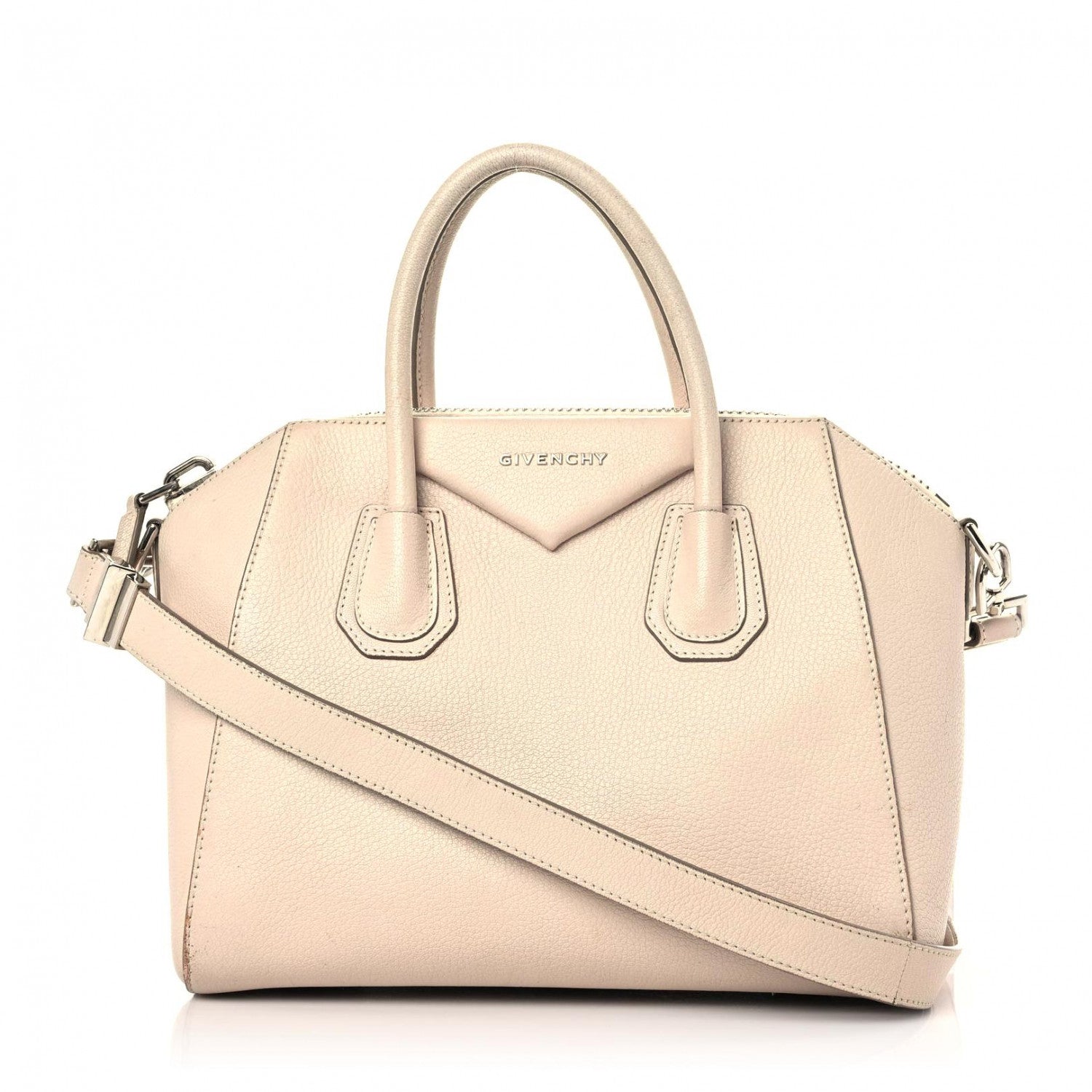 Givenchy Sugar Goatskin Small Antigona Nude Pink 1 of 33