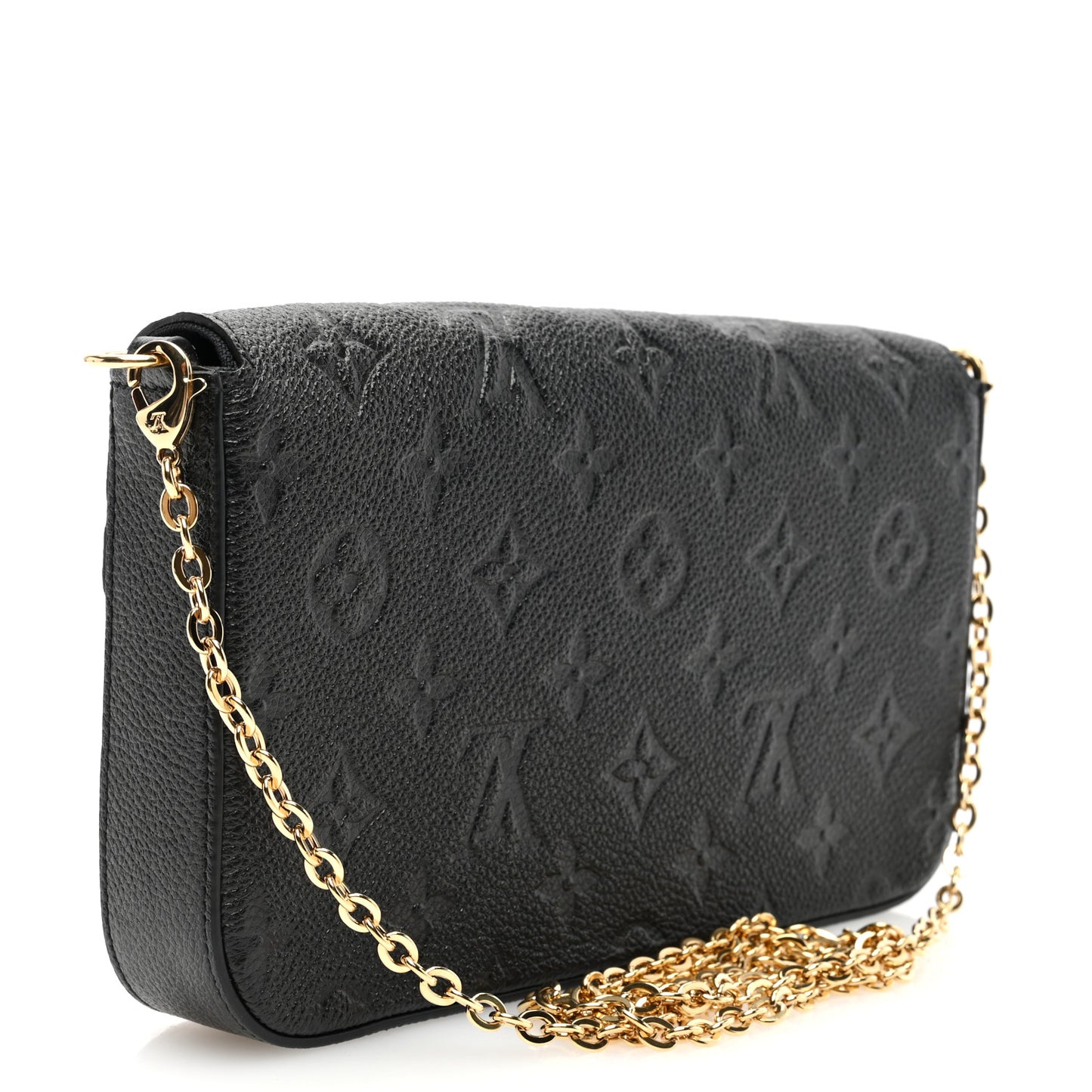 Empreinte Pochette Felicie Chain Wallet Black