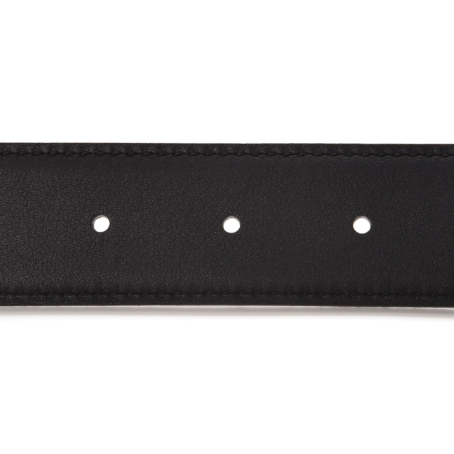 Swift Epsom 32mm Belt Strap 70 Black Etoupe