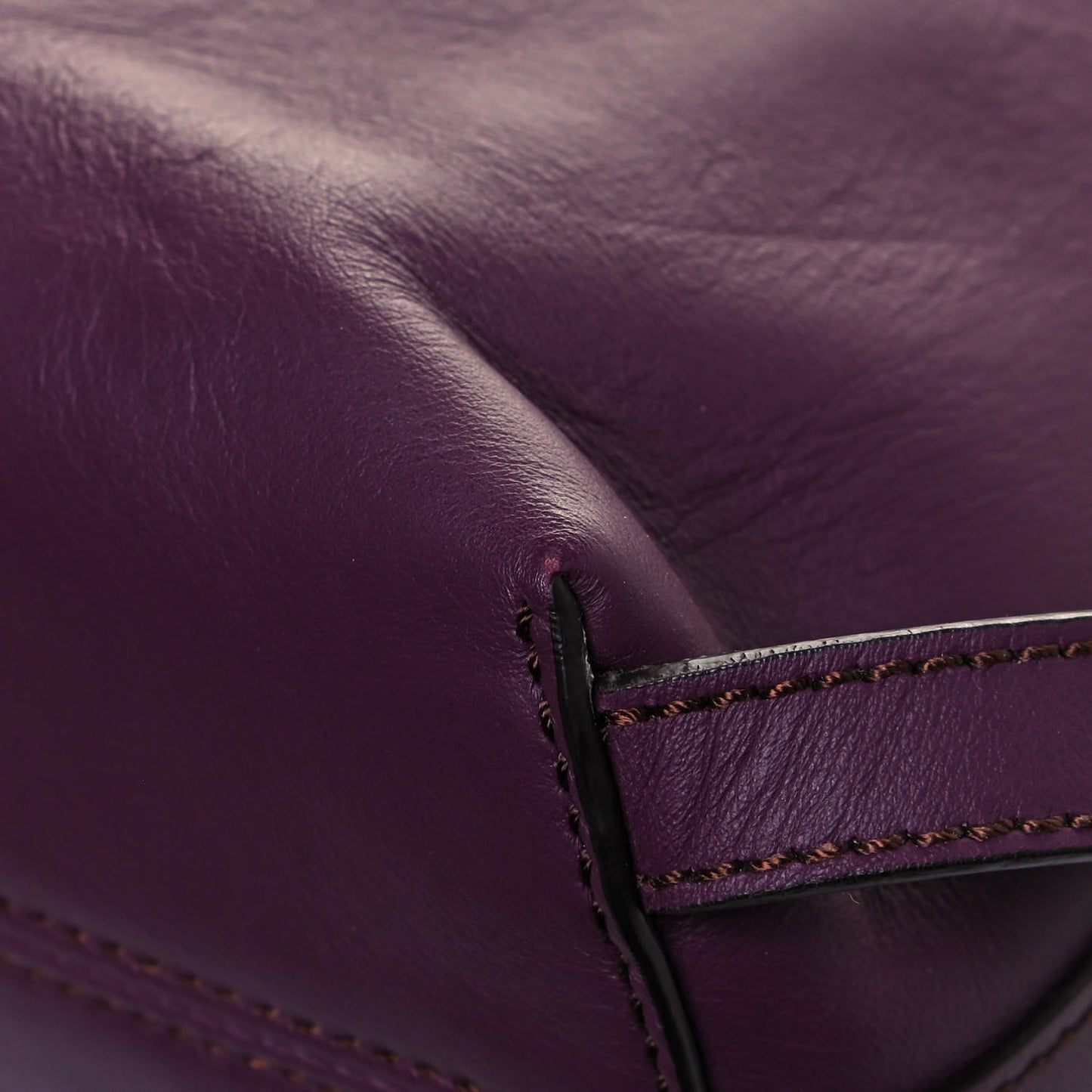 Vitello Century Pearl Bi-Color Scalloped Mini Back to School Backpack Amarone Black Cherry