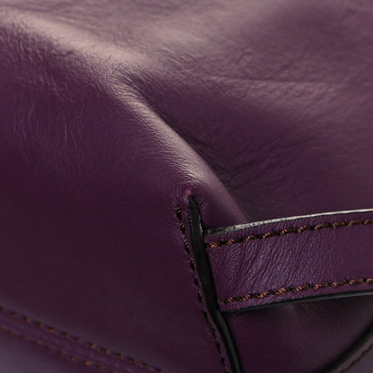 Fendi Vitello Century Pearl Bi-Color Scalloped Mini Back to School Backpack Amarone Black Cherry 12 of 15