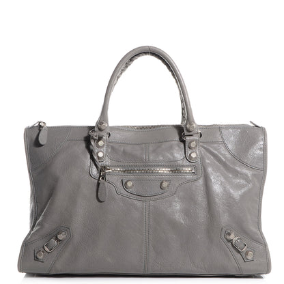 Balenciaga Agneau Giant 12 Silver Hardware Work Gris Pyrite 1 of 11