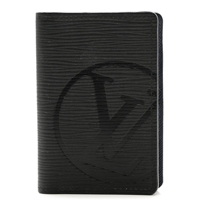 Louis Vuitton Epi Initials Pocket Organizer Black 1 of 7