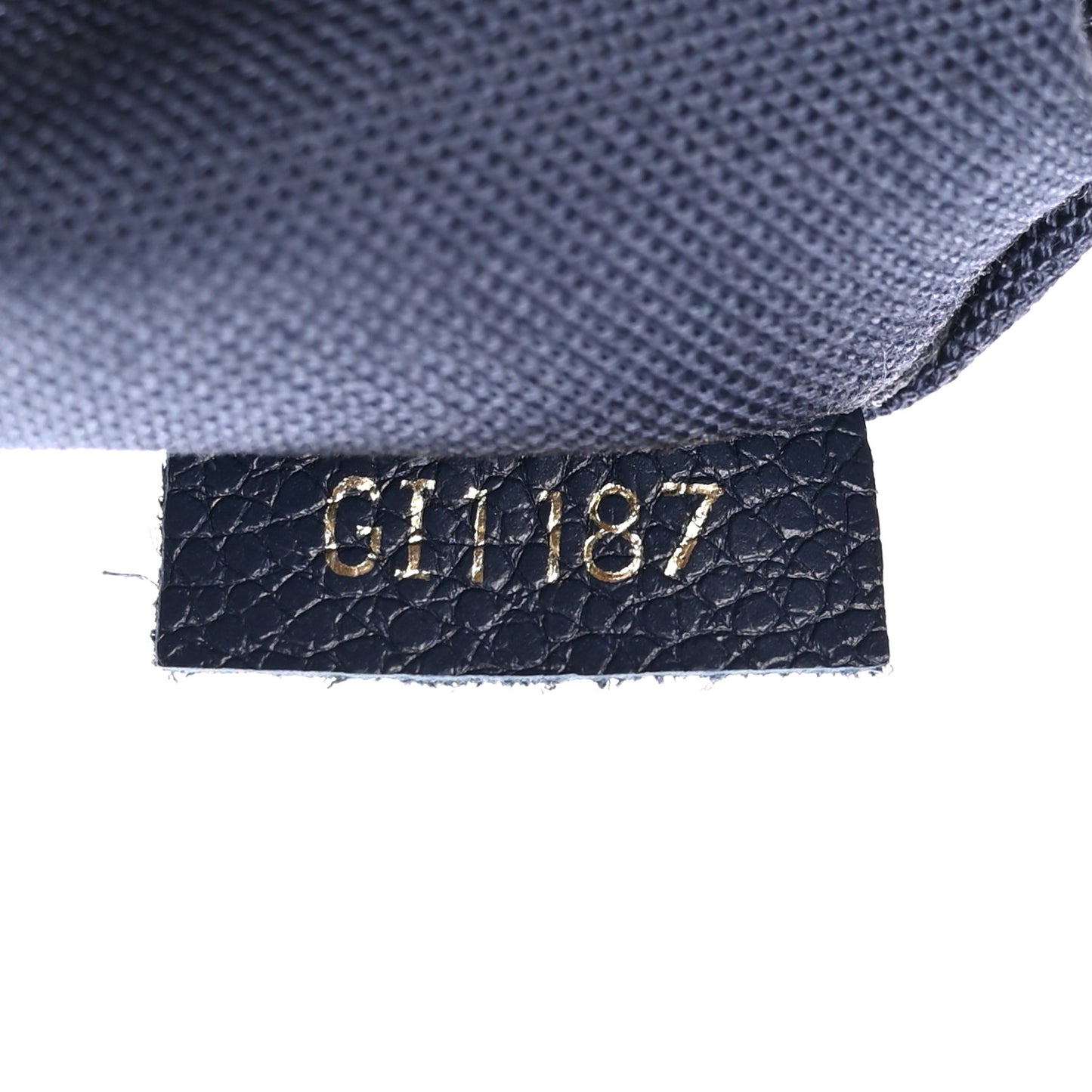 Monogram Pallas Clutch Blue Marine