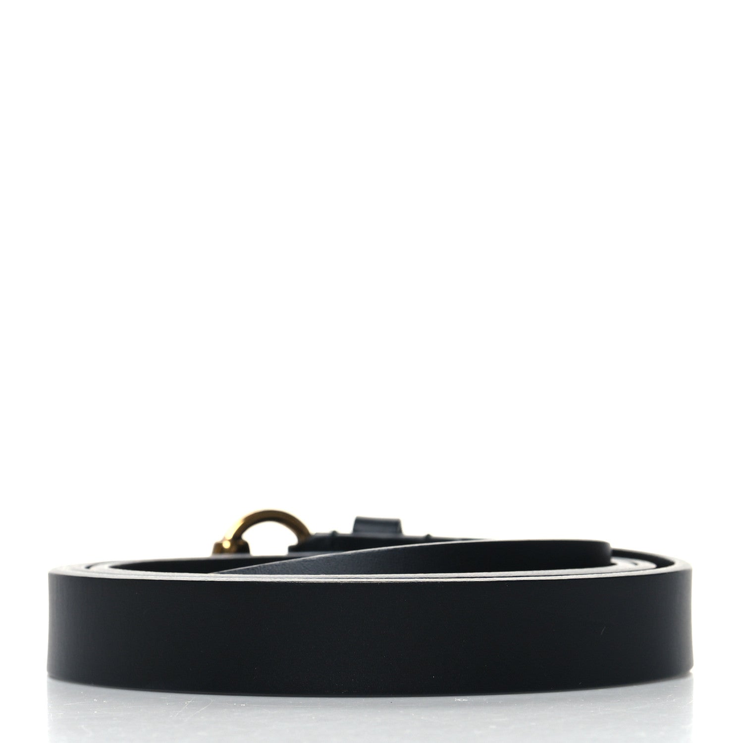 Gucci Calfskin Horsebit Buckle Belt 110 44 Black 2 of 6