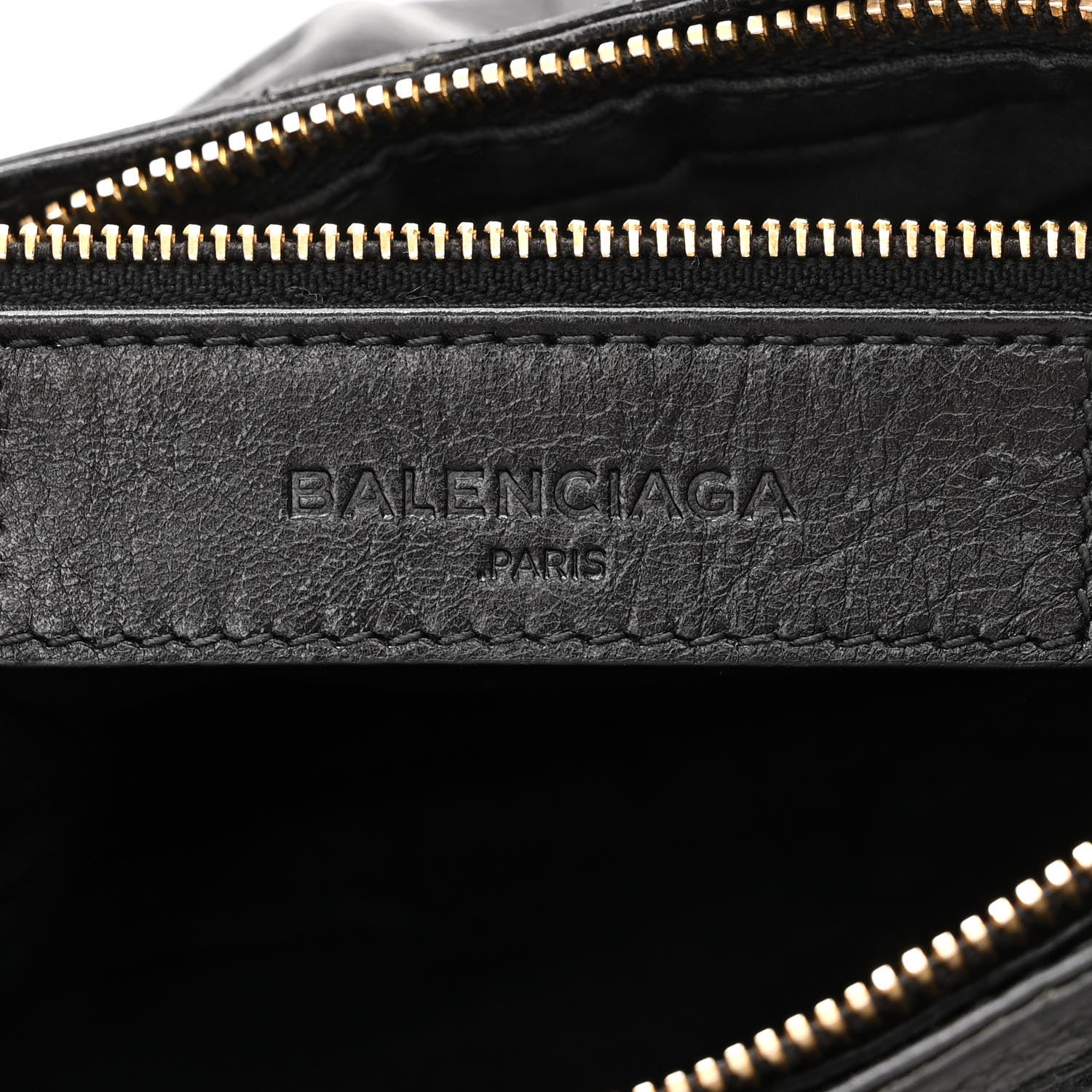 Balenciaga Agneau Giant 12 Gold Hardware Hip Black 6 of 11