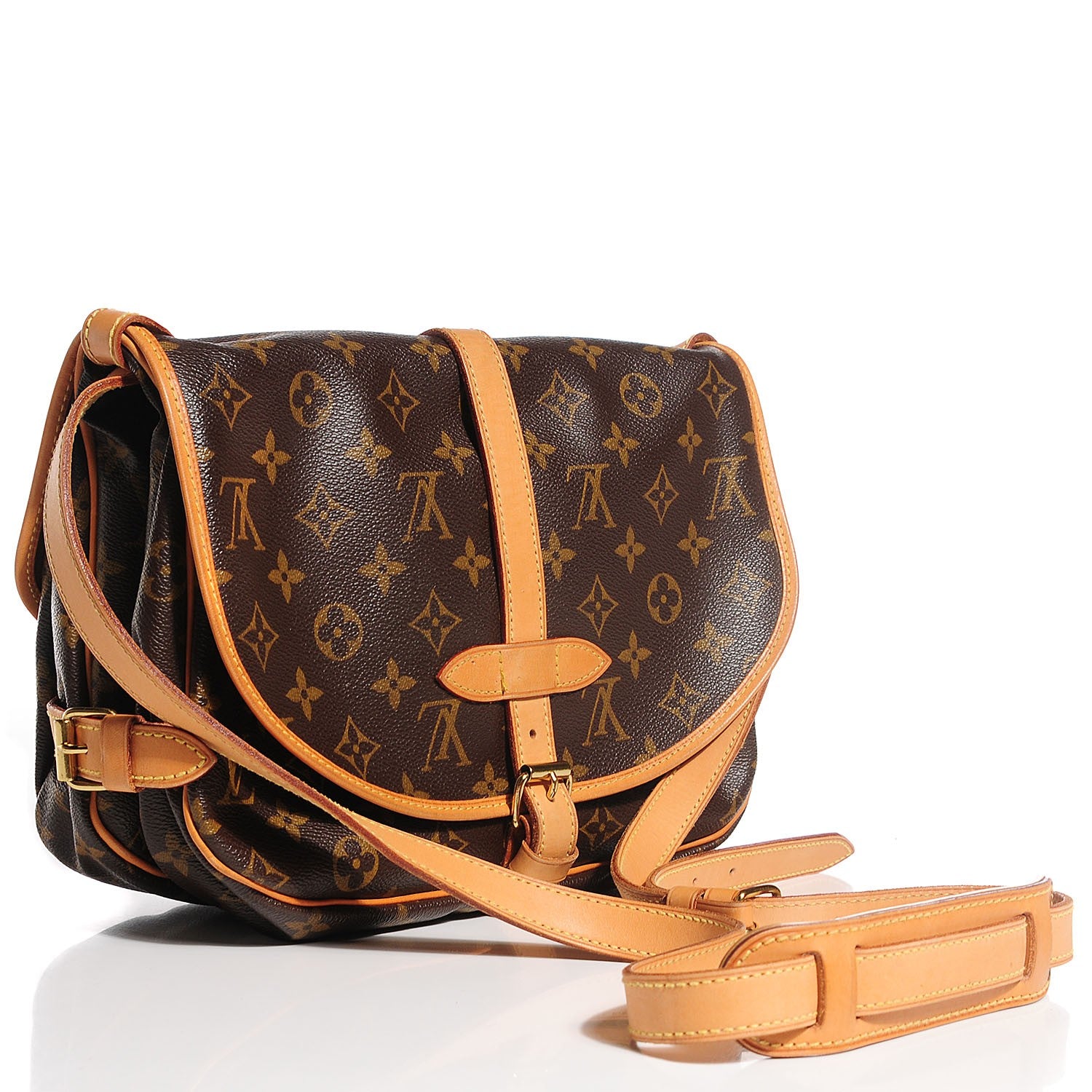 Louis Vuitton Monogram Saumur 30 3 of 7