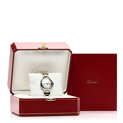 Cartier Stainless Steel 18K Yellow Gold 33mm Ballon Bleu De Cartier Automatic Watch 5 of 5