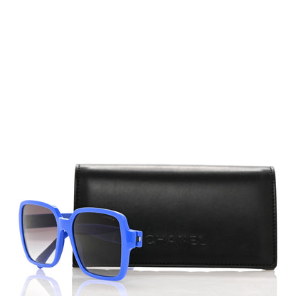 Chanel Acetate Square Sunglasses 5408 Blue 8 of 8