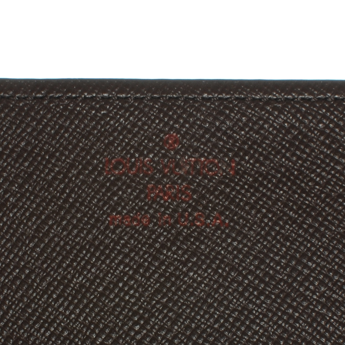 Louis Vuitton Damier Simple Checkbook Cover Wallet 5 of 7