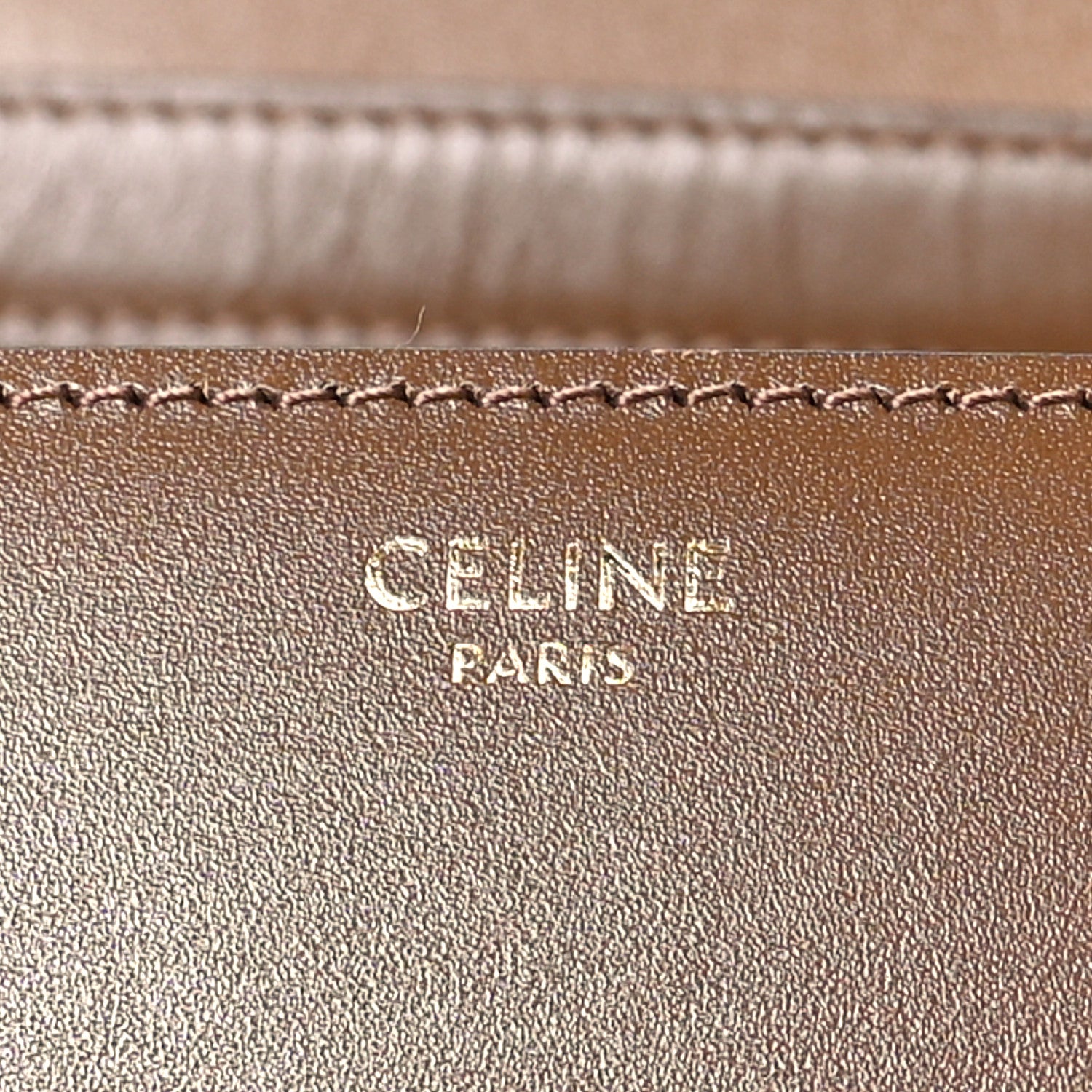 Celine Box Calfskin Medium Classic Box Flap Bag Camel 7 of 12