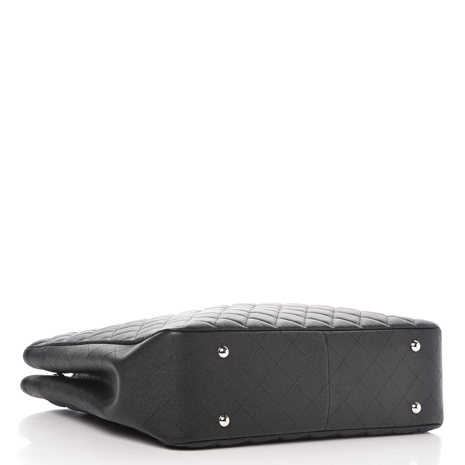 Chanel Caviar Quilted Large Shopping Tote Black 4 of 10
