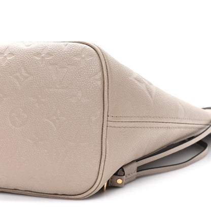 Louis Vuitton Empreinte Monogram Giant Neverfull MM Tourterelle 9 of 9
