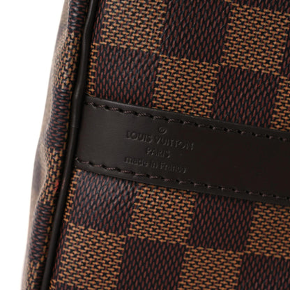 Louis Vuitton Damier Ebene Speedy Bandouliere 25 8 of 9