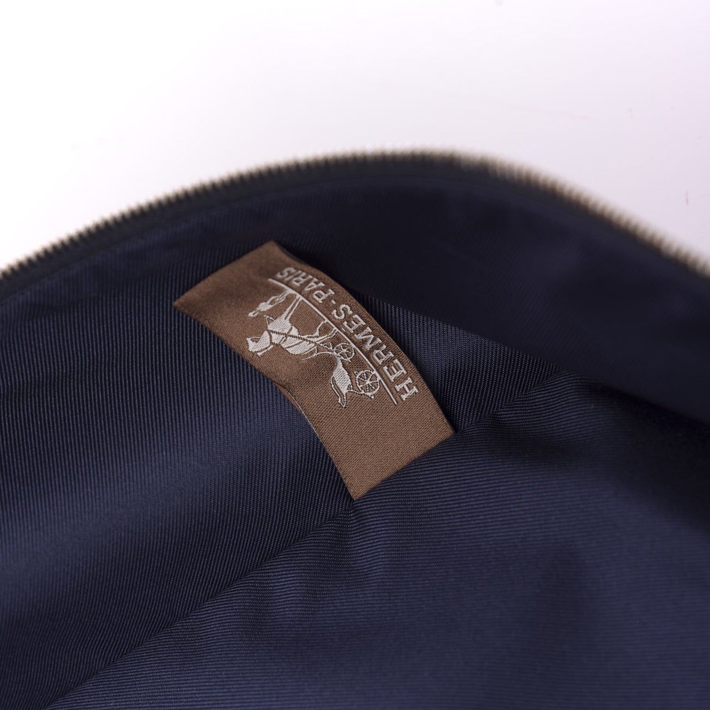 Silk Eperon d'Or Bandana Travelsilk PM Cube Bordeaux Bleu Marine