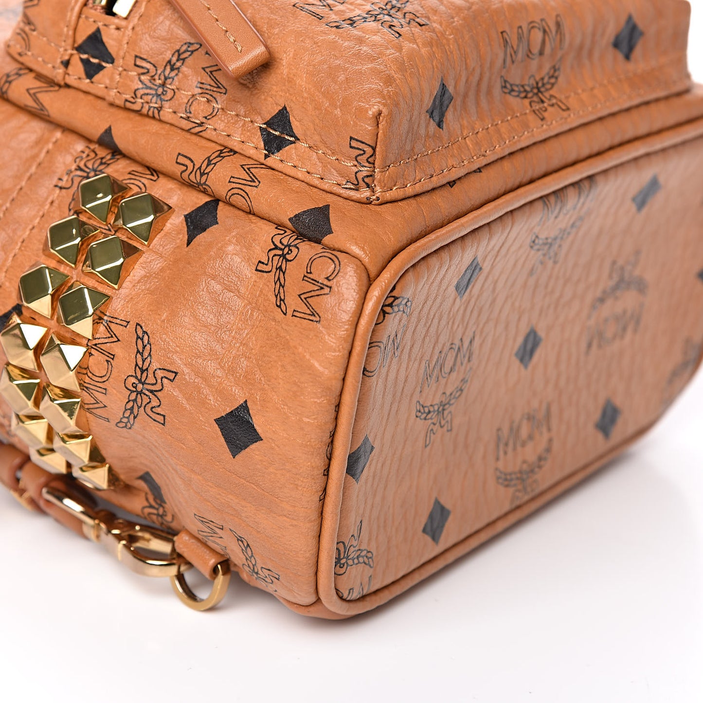 Visetos Side Stud X-Mini Stark Bebe Boo Backpack Cognac