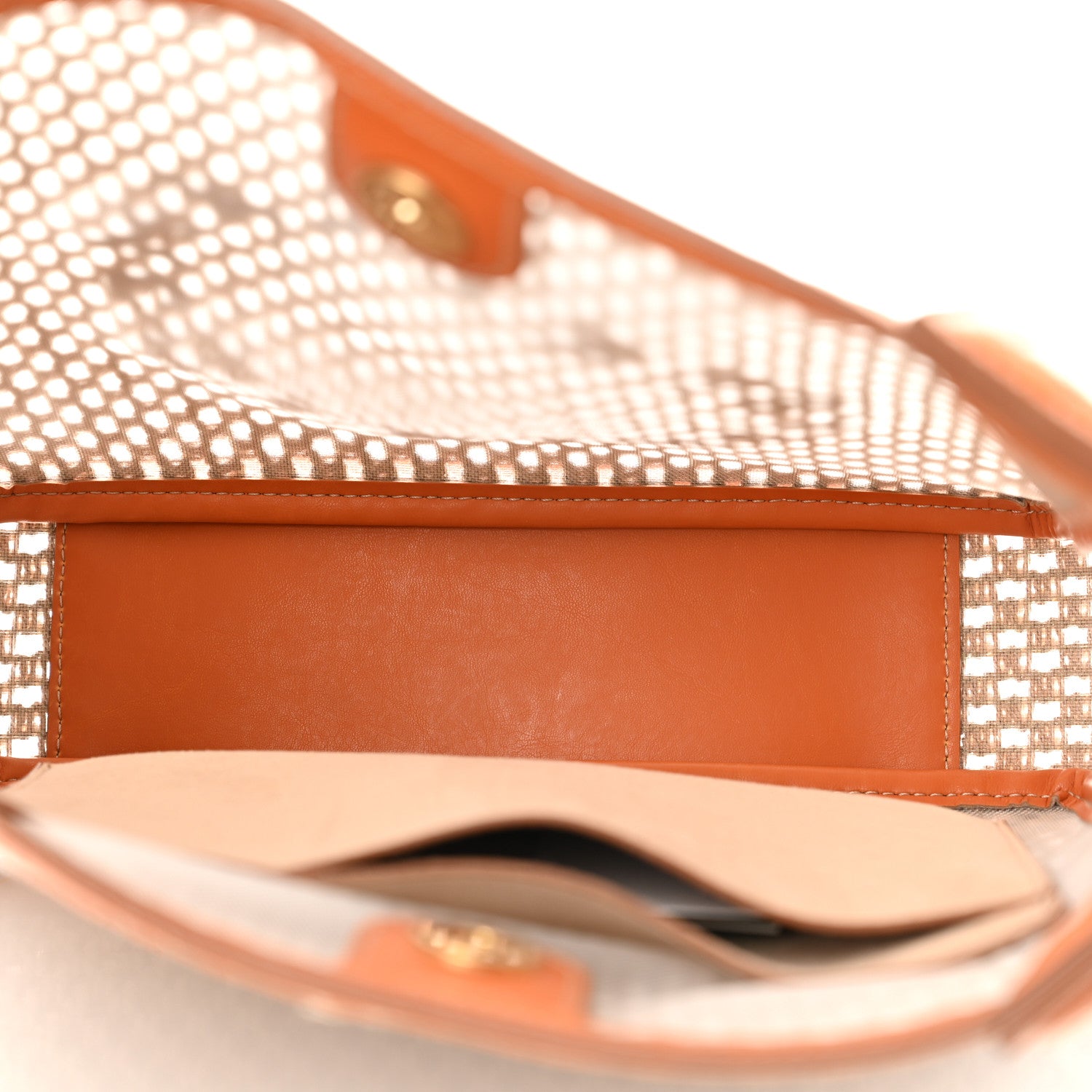 Stella McCartney Eco Mesh Rope Logo Mini Crossbody Ivory Beige 5 of 11