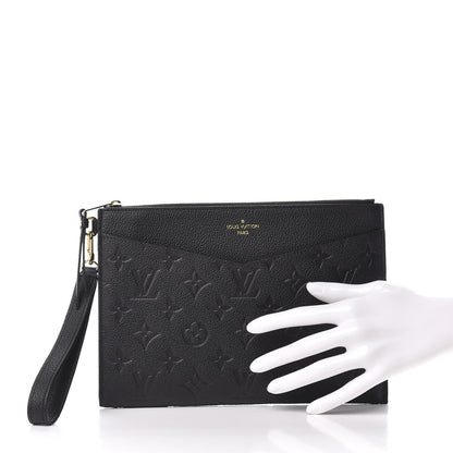 Louis Vuitton Empreinte Daily Pouch Black 2 of 7
