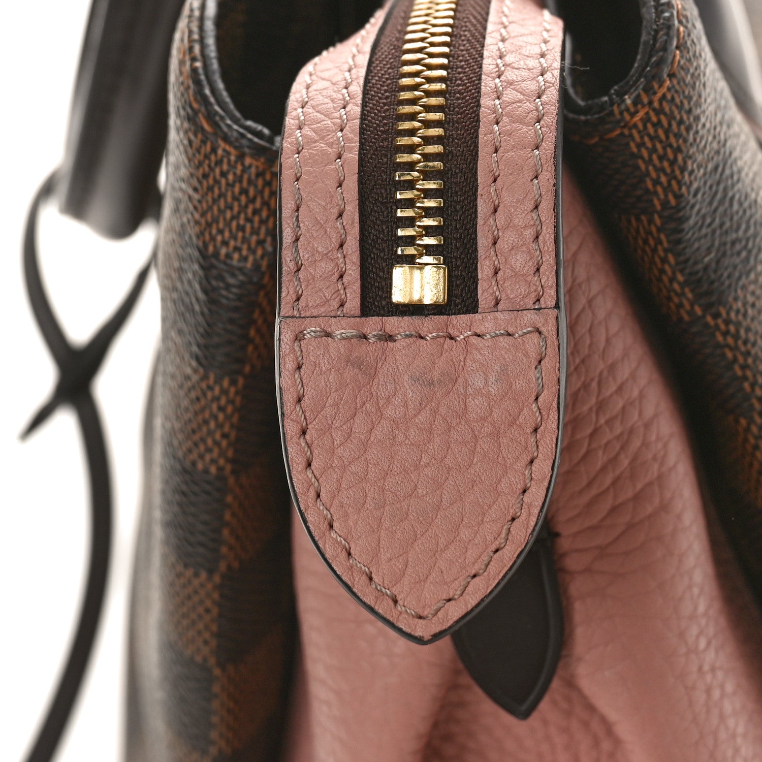 Louis Vuitton Cuir Taurillon Damier Ebene Normandy Magnolia 10 of 15