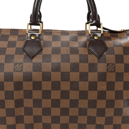 Louis Vuitton Damier Ebene Speedy 30 7 of 9