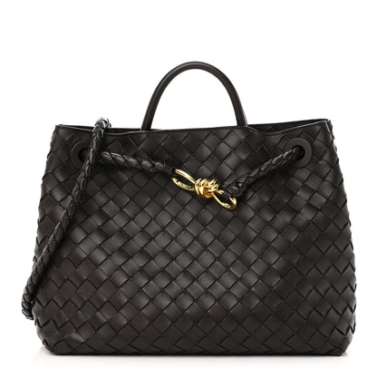 Bottega Veneta Nappa Intrecciato Medium Andiamo Shoulder Bag Fondant 1 of 9