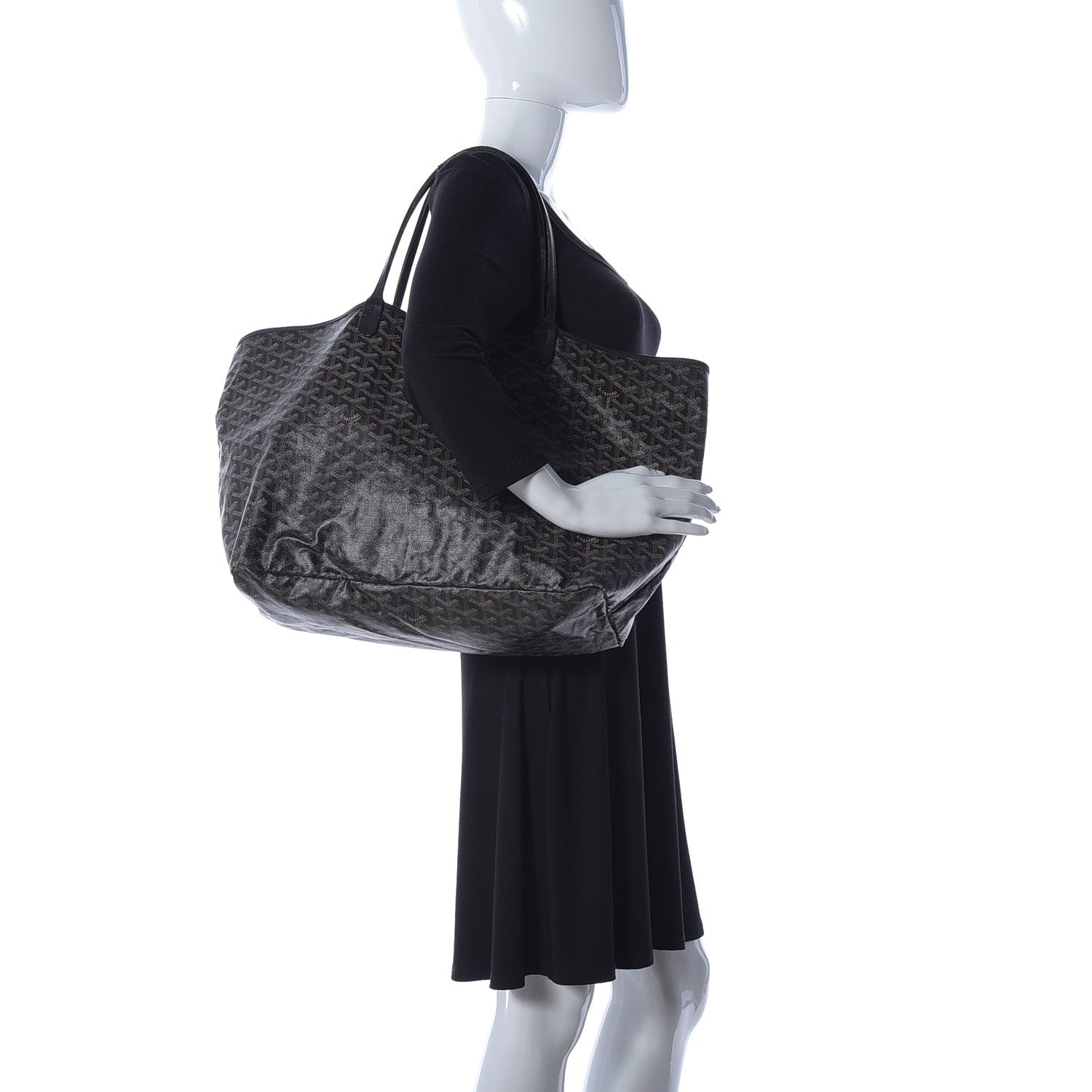 Goyard Goyardine Saint Louis GM Black 2 of 20