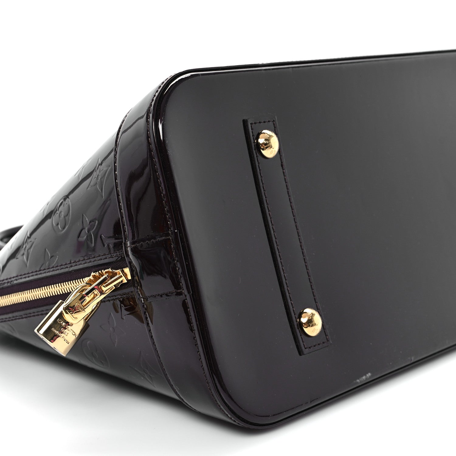 Louis Vuitton Vernis Alma GM Amarante 8 of 9