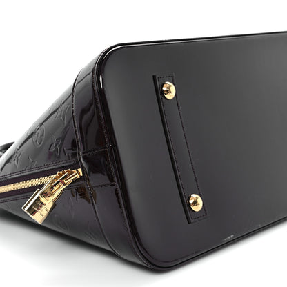 Louis Vuitton Vernis Alma GM Amarante 8 of 9