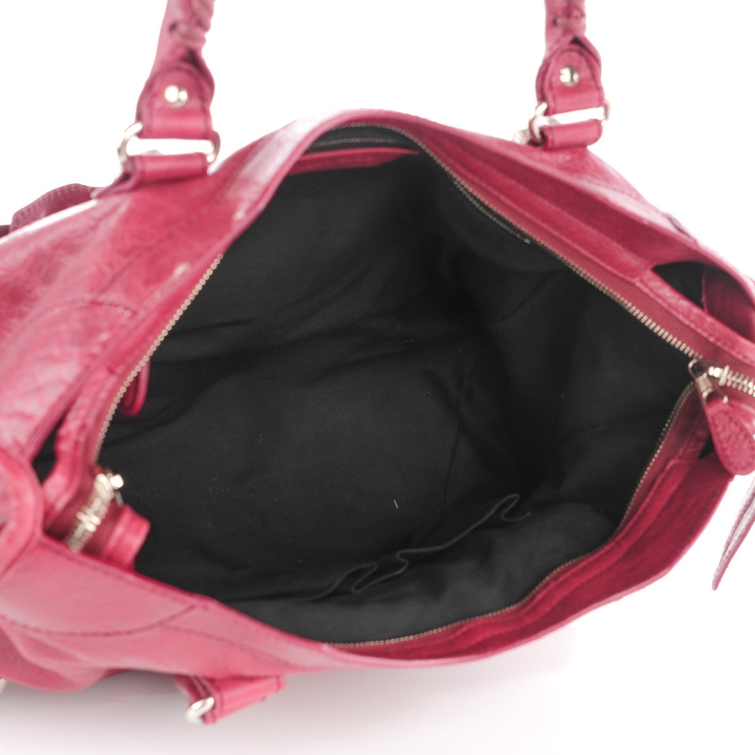 Balenciaga Agneau Giant 12 Silver Hardware City Cassis 6 of 8