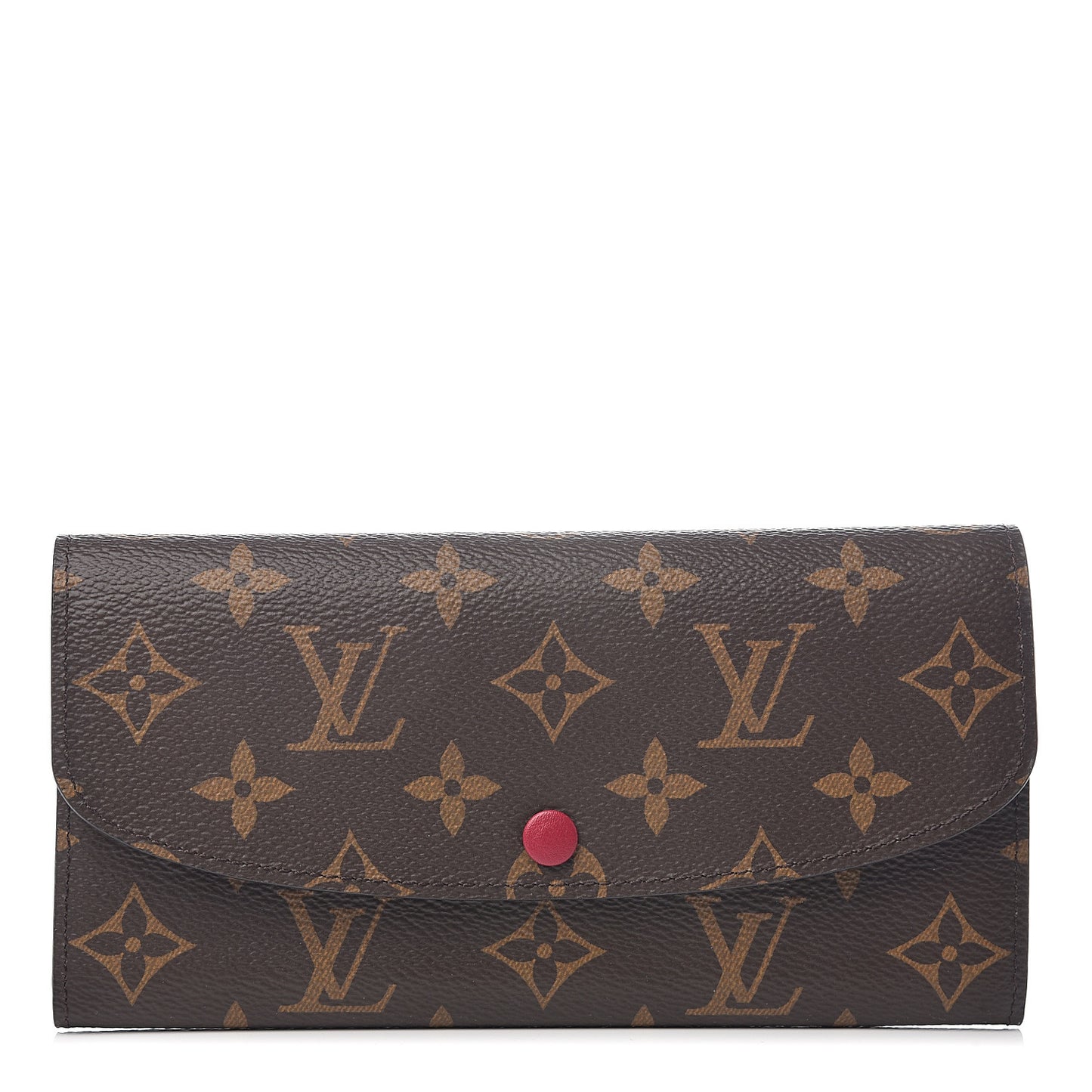 Monogram Emilie Wallet Fuchsia