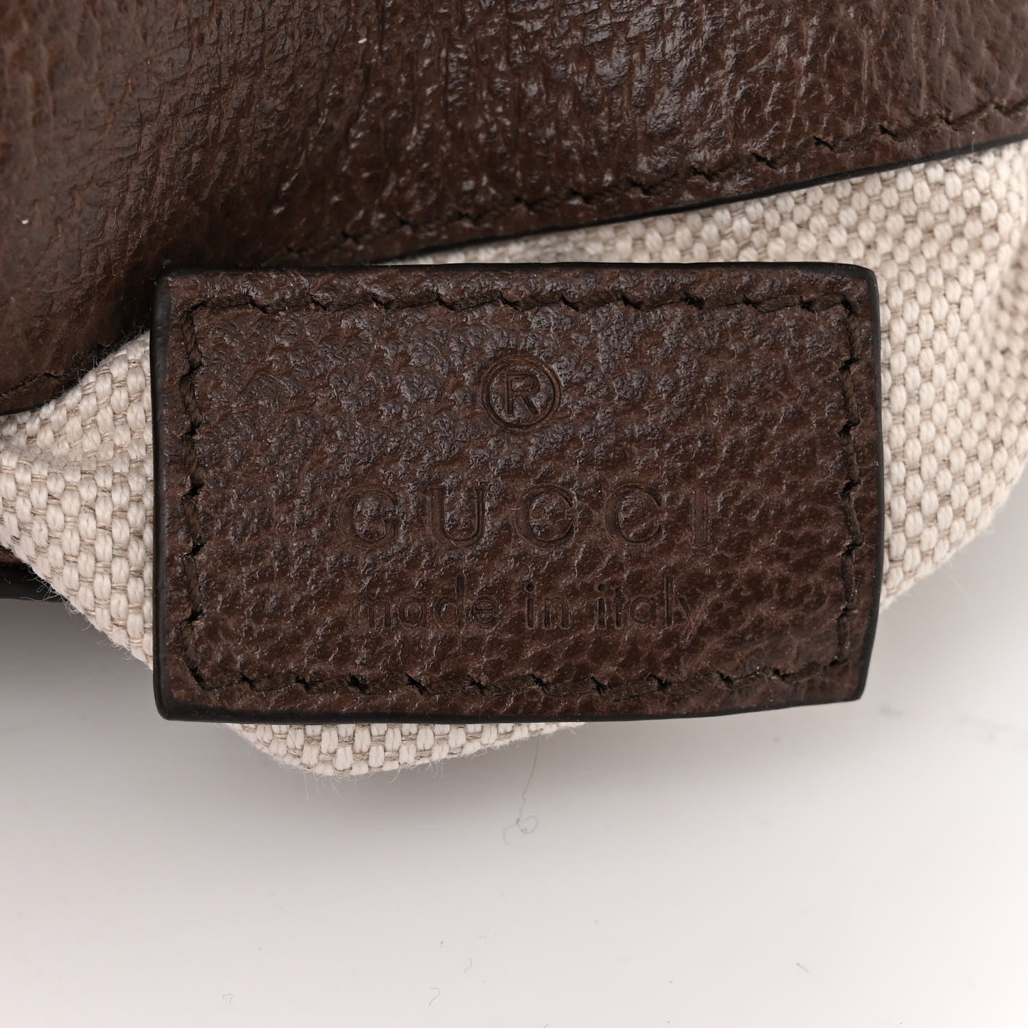 Gucci GG Supreme Monogram Textured Dollar Calfskin Blondie Card Case Wallet with Strap Beige Ebony New Acero 6 of 10