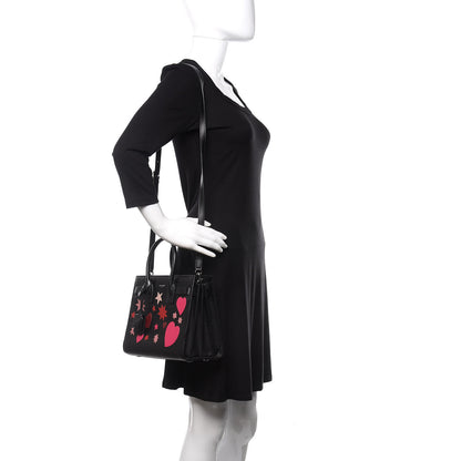Saint Laurent Calfskin Patchwork Baby Sac De Jour Black 2 of 9