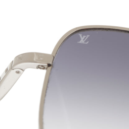 Louis Vuitton Damier Azur Canvas Conspiration Carre Sunglasses 8 of 12