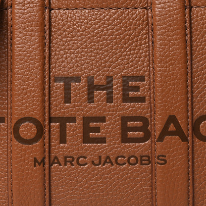 Marc Jacobs Grained Calfskin Mini The Tote Bag Argan Oil 8 of 11