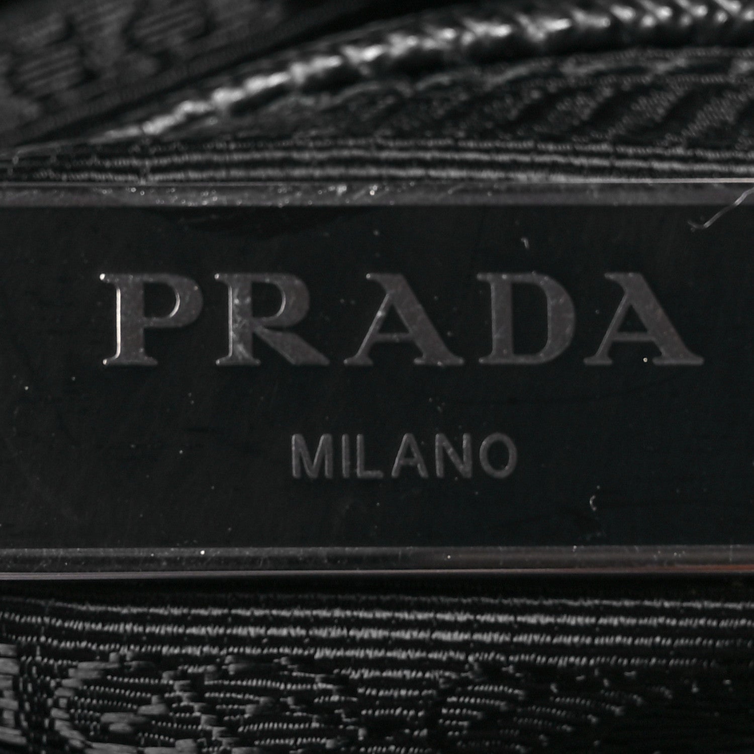 Prada Re-Nylon Vela Saffiano Pocket Double Zip Messenger Bag Black 6 of 10